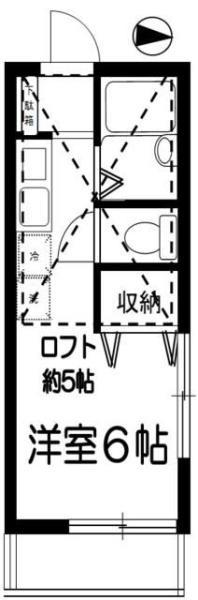 川崎市中原区上平間のアパート