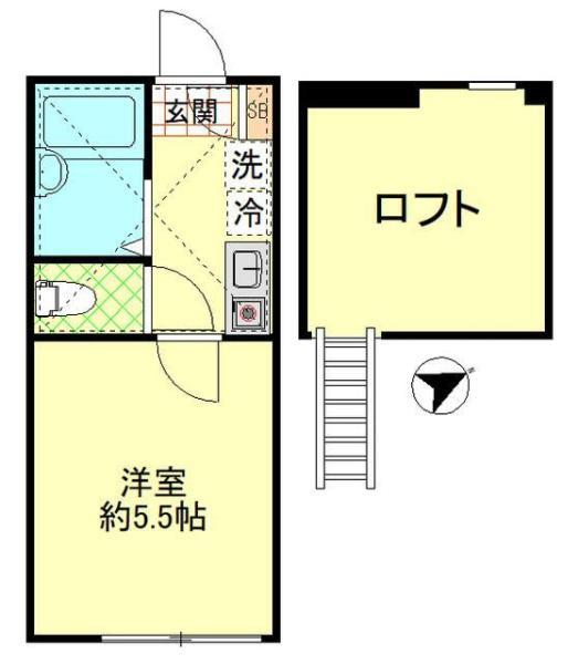 川崎市中原区木月３丁目のアパート