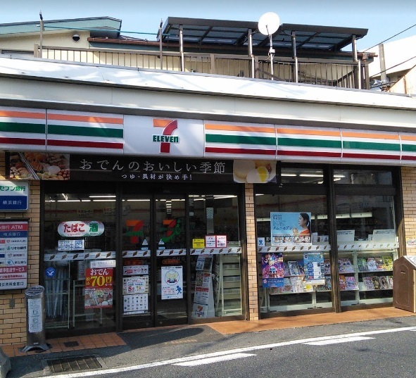川崎市中原区北谷町のマンション(セブンイレブン平間店)