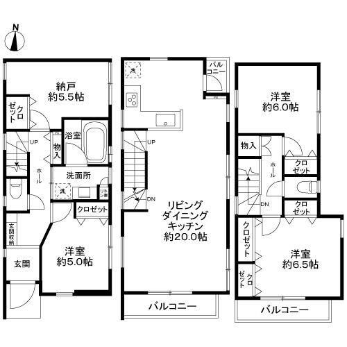 川崎市幸区小倉４丁目の貸家