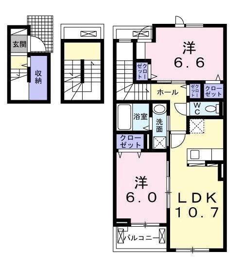 川崎市高津区子母口のアパート