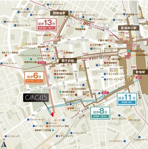 CIRCLES西新宿　7階