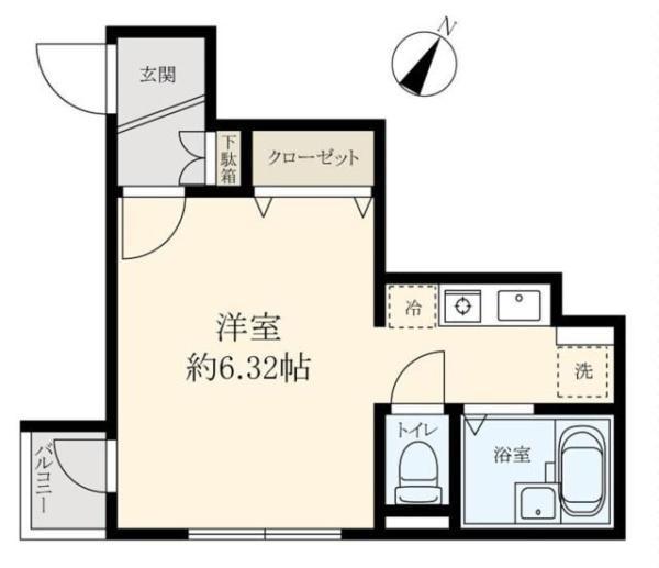 横浜市港北区下田町２丁目のアパート