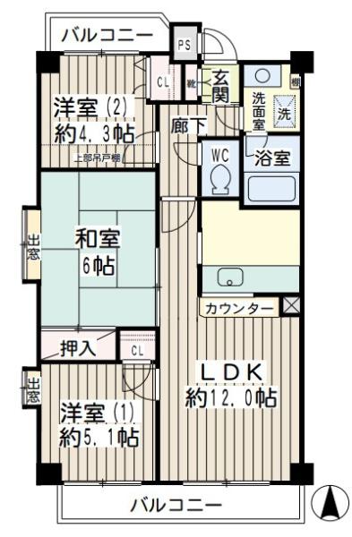 川崎市幸区南幸町１丁目のマンション