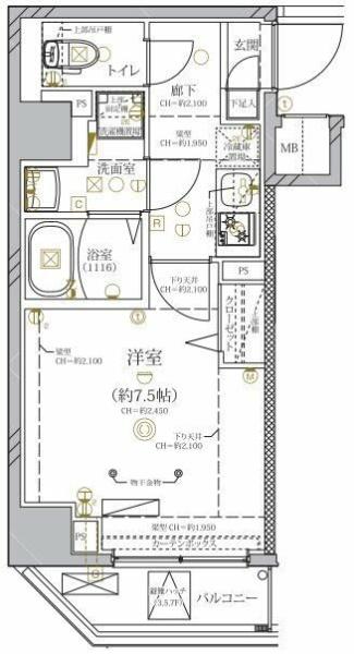 大田区東嶺町のマンション