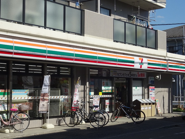 川崎市中原区下小田中2丁目のアパート(セブンイレブン川崎下小田中東店)
