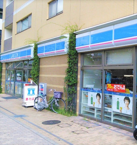川崎市中原区中丸子のマンション(ローソン中原中丸子店)