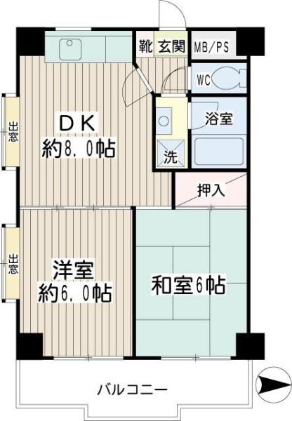 川崎市中原区北谷町のマンション