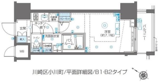 川崎市川崎区小川町のマンション