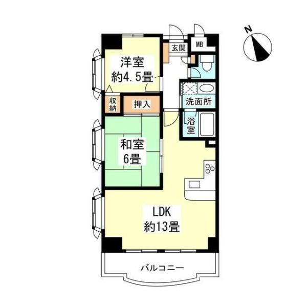 川崎市中原区宮内２丁目のマンション