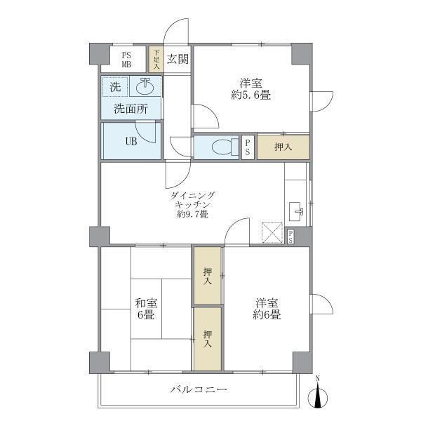 川崎市中原区下小田中４丁目のマンション