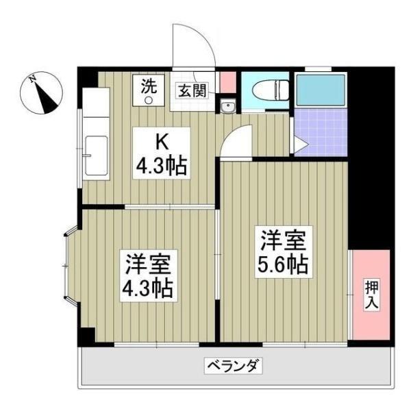 川崎市高津区下野毛１丁目のマンション