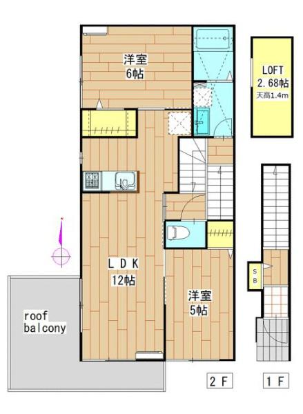 川崎市高津区坂戸２丁目のアパート