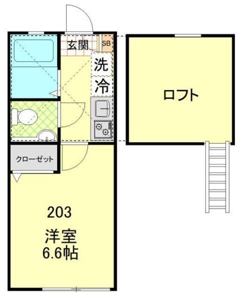 川崎市中原区木月３丁目のアパート