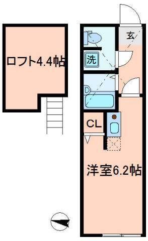 川崎市中原区上小田中３丁目のアパート