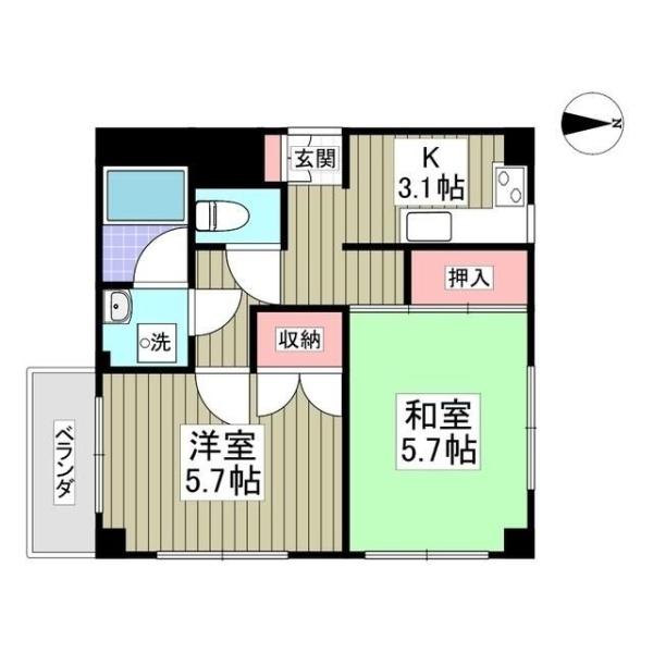 川崎市中原区下小田中３丁目のマンション