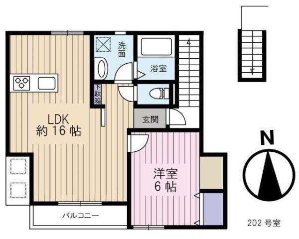 大田区西六郷３丁目のアパート