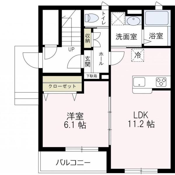 川崎市幸区塚越３丁目のアパート
