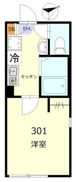 大田区南蒲田３丁目のアパート
