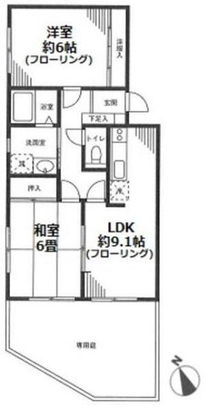 川崎市中原区下沼部のマンション