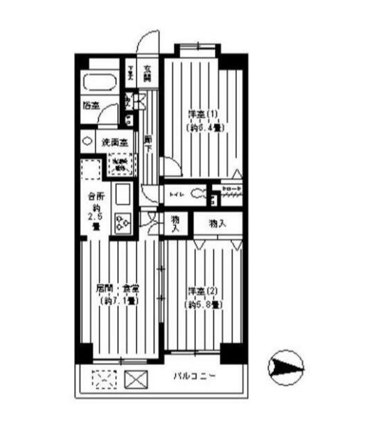 川崎市中原区新丸子東１丁目のマンション