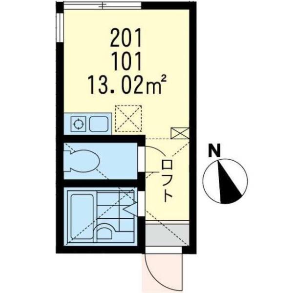 横浜市鶴見区尻手１丁目のアパート