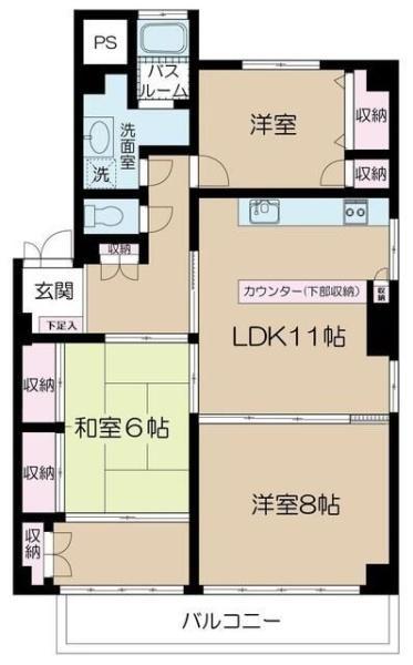 大田区南雪谷１丁目のマンション