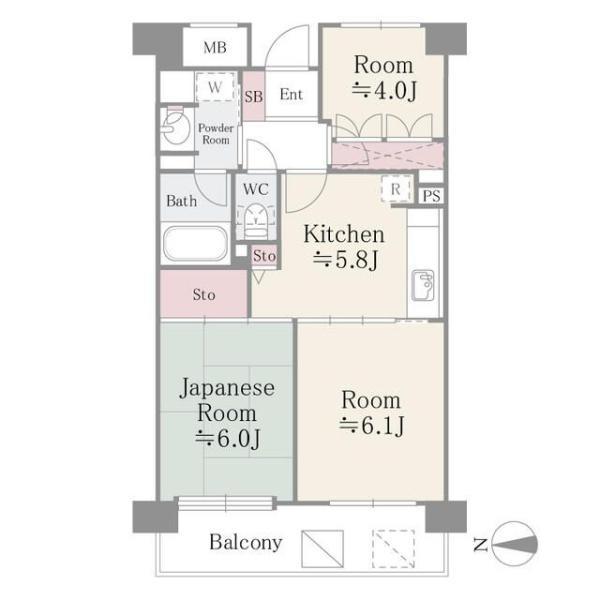 川崎市幸区南幸町２丁目のマンション