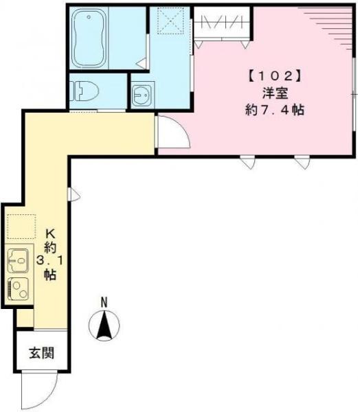大田区西糀谷３丁目のアパート
