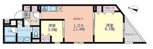 横浜市鶴見区下末吉４丁目のマンション