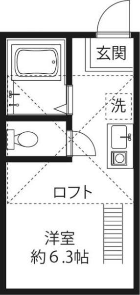 横浜市鶴見区上の宮１丁目のアパート