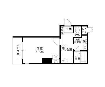 川崎市幸区中幸町４丁目のマンション