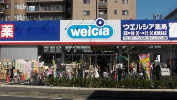 横浜市港北区綱島東4丁目のアパート(ウエルシア薬局横浜綱島東店)