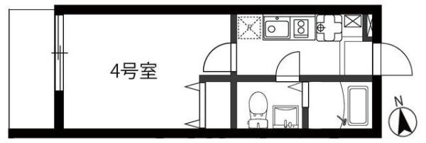 川崎市中原区井田２丁目のアパート