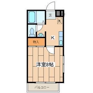 川崎市高津区下作延５丁目のコーポ