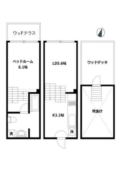 大田区中央５丁目のアパート