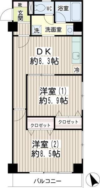 横浜市港北区綱島西２丁目のマンション