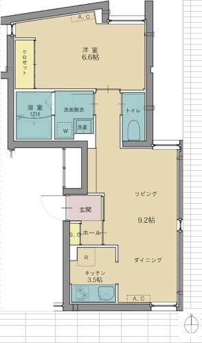 目黒区平町１丁目のマンション