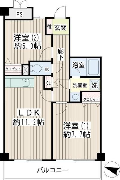 川崎市幸区東古市場のマンション