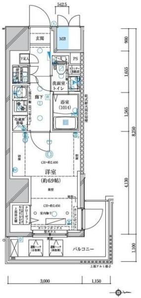 川崎市幸区南幸町２丁目のマンション