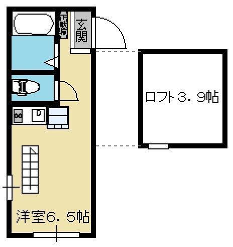 横浜市神奈川区松見町２丁目のアパート