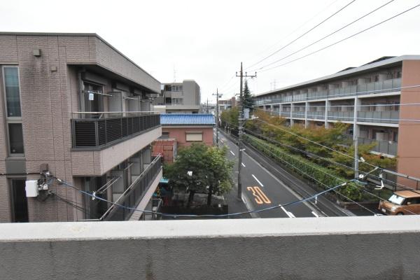川崎市中原区下小田中4丁目のマンション(現地からの眺望)