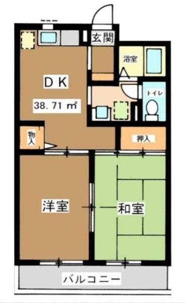 パルデンス綱島Ｃ棟
