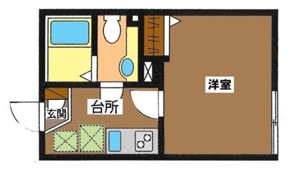 世田谷区下馬６丁目のアパート