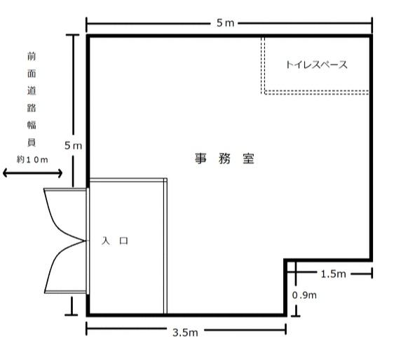 川崎市中原区下小田中２丁目の事務所