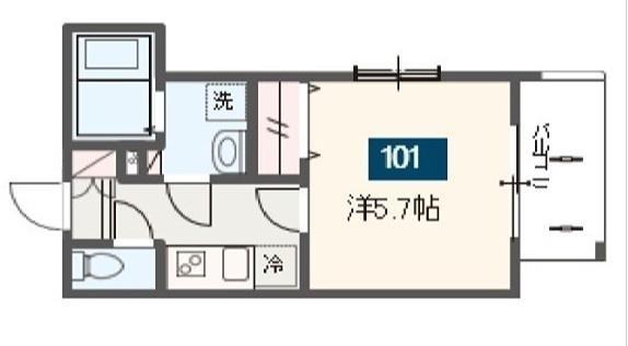 横浜市神奈川区六角橋１丁目のアパート