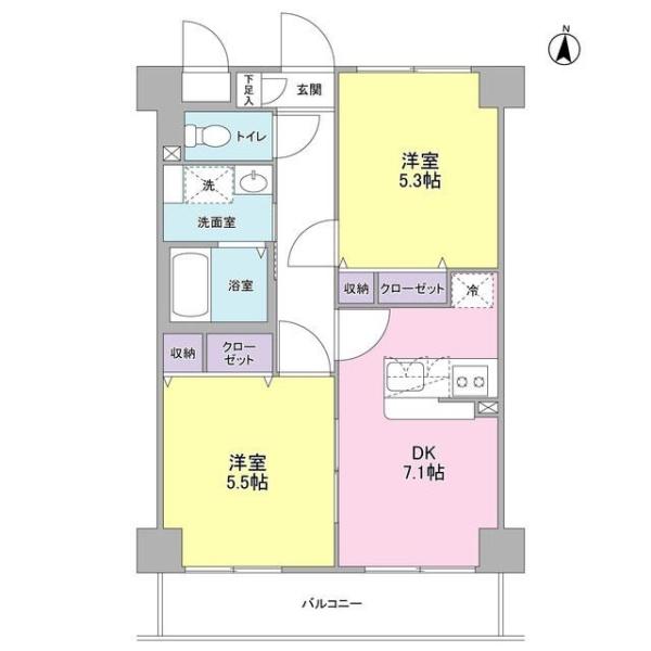 川崎市高津区下作延７丁目のマンション