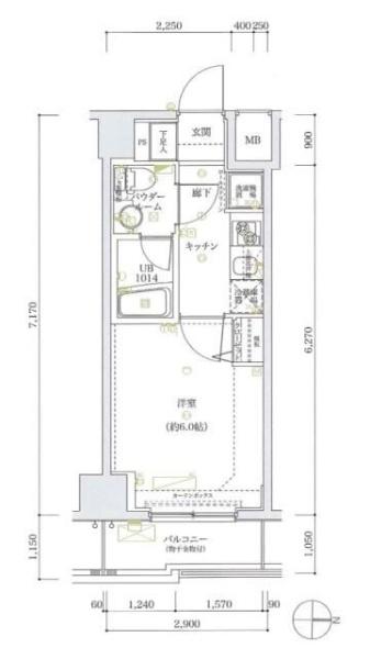 川崎市中原区新丸子東１丁目のマンション