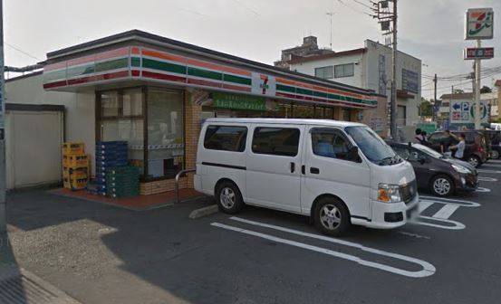 大和市下鶴間のアパート(セブンイレブン大和下鶴間宿店)