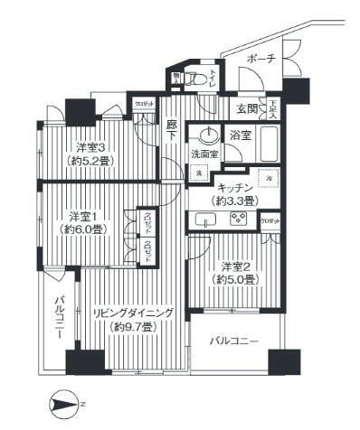 港区白金３丁目のマンション